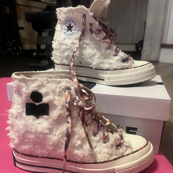 Isabel Marant Converse Chuck 70 wedge high top sneakers - Picture 7 of 10